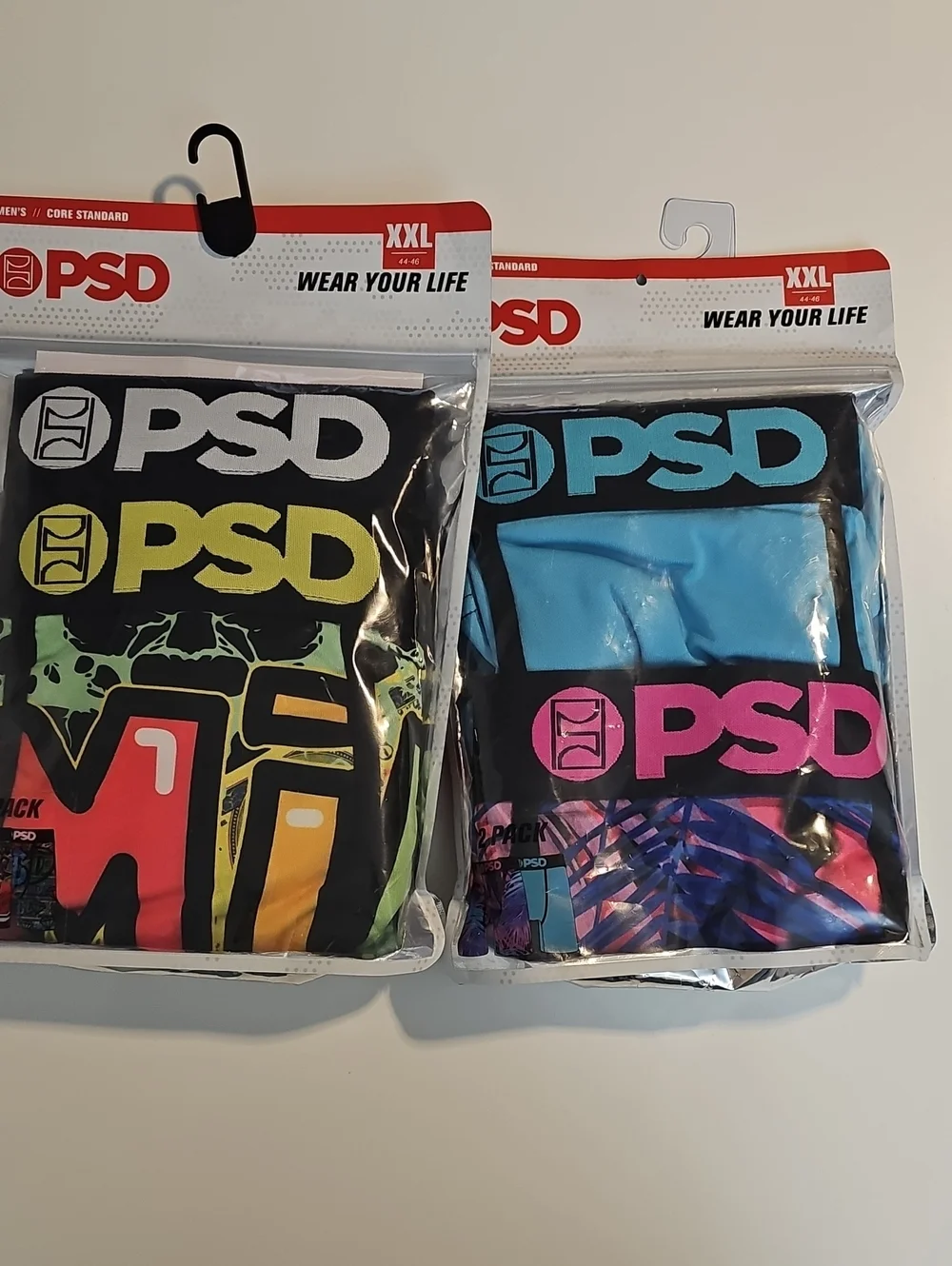 PSD Men’s XXL Boxer Briefs - Two 2packs